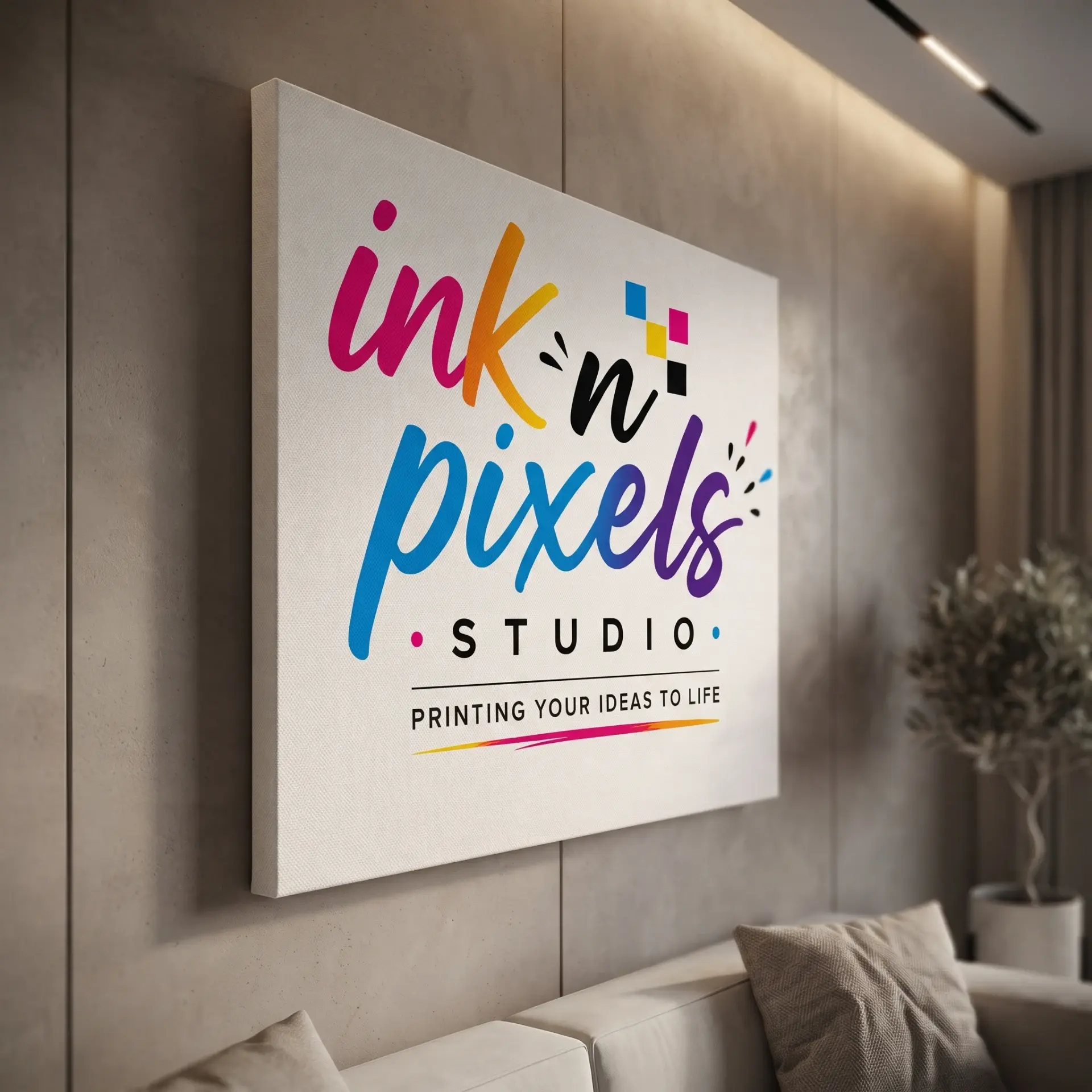 Canvas Print (Gallery Wrap) - Canvas & Wall Decor from Ink & Pixel Studios