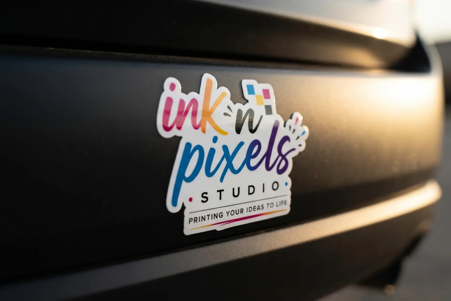 Bumper Stickers - Vinyl Stickers & Labels from Ink & Pixel Studios